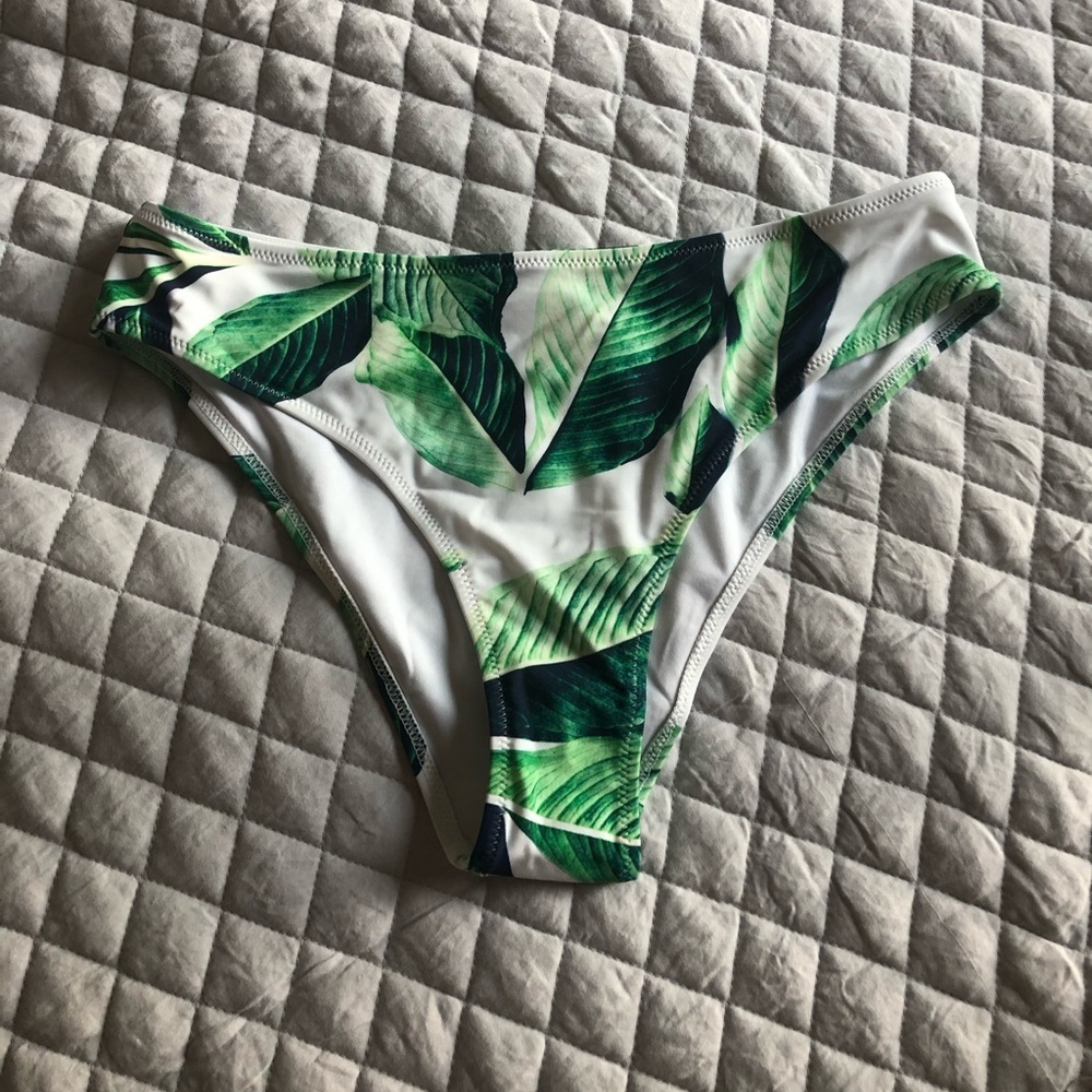 Cupshe Floral Bikini Bottoms